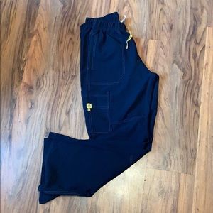 Wonderwink navy scrub pants